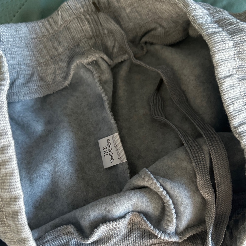 4 Pair Gray Jogger Sweatpants Bundle 2XL Lounge Pants - Picture 13 of 13